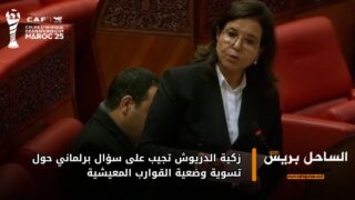 زكية الدريوش تجيب على سؤال برلماني حول تسوية وضعية القوارب المعيشية