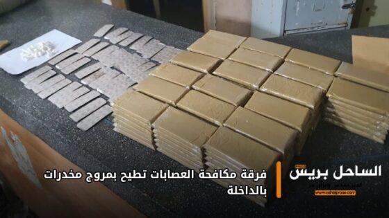 فرقة مكافحة العصابات تطيح بمروج مخدرات بالداخلة