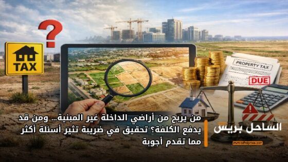 من يربح من أراضي الداخلة غير المبنية… ومن قد يدفع الكلفة؟ تحقيق في ضريبة تثير أسئلة أكثر مما تقدم أجوبة
