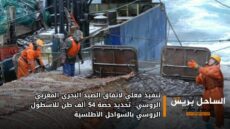 تنفيذ فعلي لاتفاق الصيد البحري المغربي الروسي.. تحديد حصة 54 ألف طن للأسطول الروسي بالسواحل الأطلسية