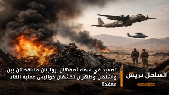 تصعيد في سماء أصفهان: روايتان متناقضتان بين واشنطن وطهران تكشفان كواليس عملية إنقاذ معقدة