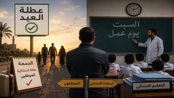 عطلة العيد بين الموظفين والأساتذة.. هل أخطأت الحكومة في حساب الزمن المدرسي؟