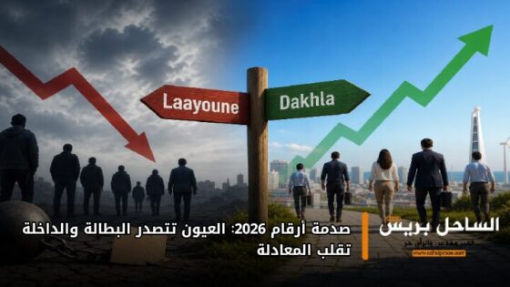 صدمة أرقام 2026: العيون تتصدر البطالة والداخلة تقلب المعادلة