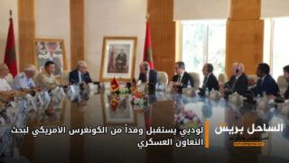 لوديي يستقبل وفداً من الكونغرس الأمريكي لبحث التعاون العسكري