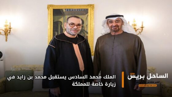 الملك محمد السادس يستقبل محمد بن زايد في زيارة خاصة للمملكة