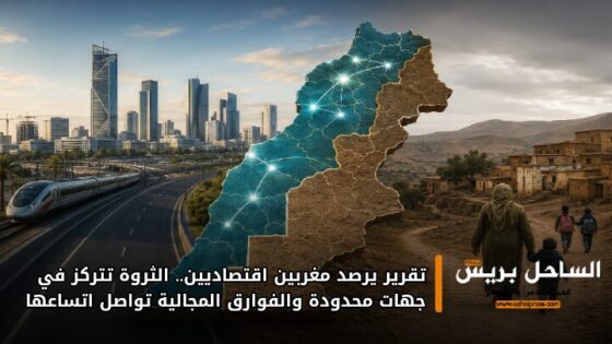 تقرير يرصد مغربين اقتصاديين.. الثروة تتركز في جهات محدودة والفوارق المجالية تواصل اتساعها