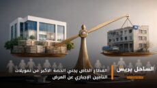 القطاع الخاص يجني الحصة الأكبر من تمويلات التأمين الإجباري عن المرض
