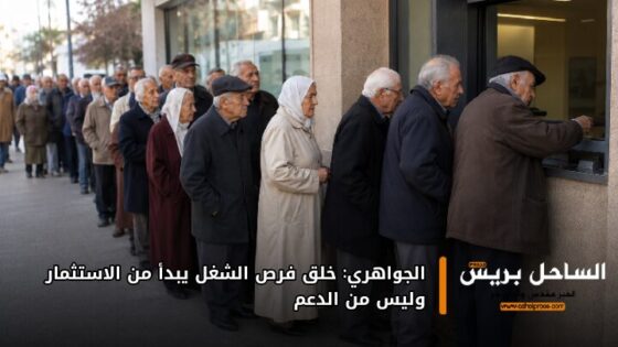 الجواهري: خلق فرص الشغل يبدأ من الاستثمار وليس من الدعم
