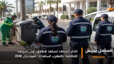الدار البيضاء تستعد لإطلاق أول “شرطة للنظافة” بالمغرب استعدادًا لمونديال 2030