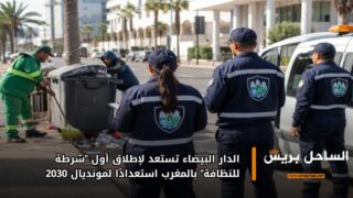 الدار البيضاء تستعد لإطلاق أول “شرطة للنظافة” بالمغرب استعدادًا لمونديال 2030