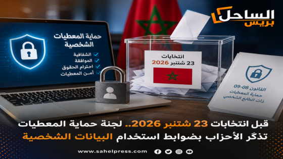 قبل انتخابات 23 شتنبر 2026.. لجنة حماية المعطيات تذكّر الأحزاب بضوابط استخدام البيانات الشخصية