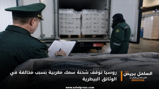 روسيا توقف شحنة سمك مغربية بسبب مخالفة في الوثائق البيطرية