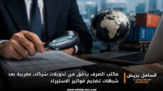 مكتب الصرف يدقق في تحويلات شركات مغربية بعد شبهات تضخيم فواتير الاستيراد