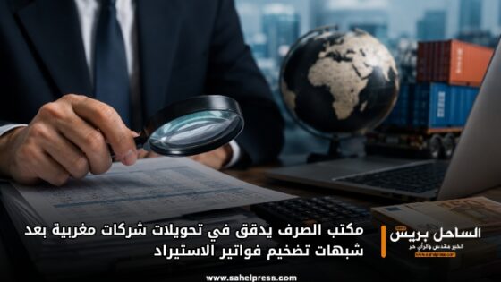 مكتب الصرف يدقق في تحويلات شركات مغربية بعد شبهات تضخيم فواتير الاستيراد