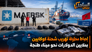 إحباط محاولة تهريب شحنة كوكايين بملايين الدولارات نحو ميناء طنجة