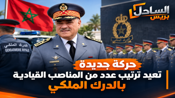 حركة جديدة تعيد ترتيب عدد من المناصب القيادية بالدرك الملكي