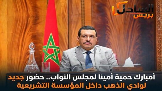 أمبارك حمية أمينا لمجلس النواب.. حضور جديد لوادي الذهب داخل المؤسسة التشريعية